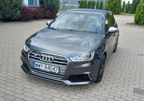 Audi S1 cena 87000 przebieg: 93000, rok produkcji 2014 z Wyszków małe 172